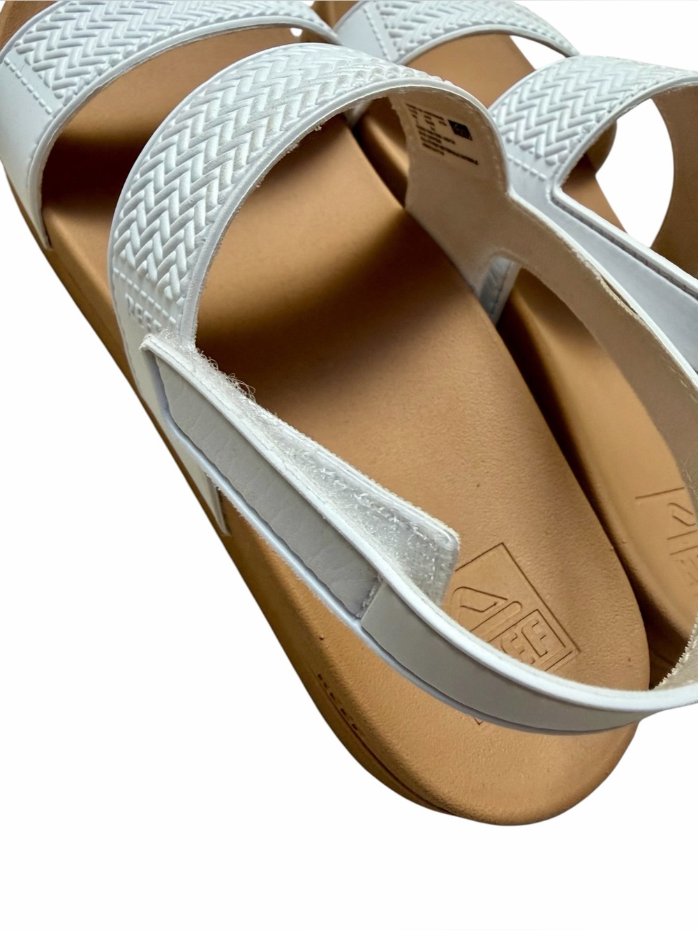 Reef Kids White Water Vista Hook Loop Sandals Size 3 Girls - Picture 8 of 11